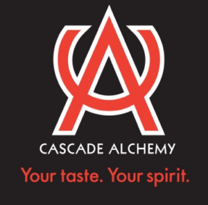 Graphic logo of Cascade Alchemy.