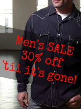 Image of the 30% off 'til it's gone graphic for Men's Closeout Sale