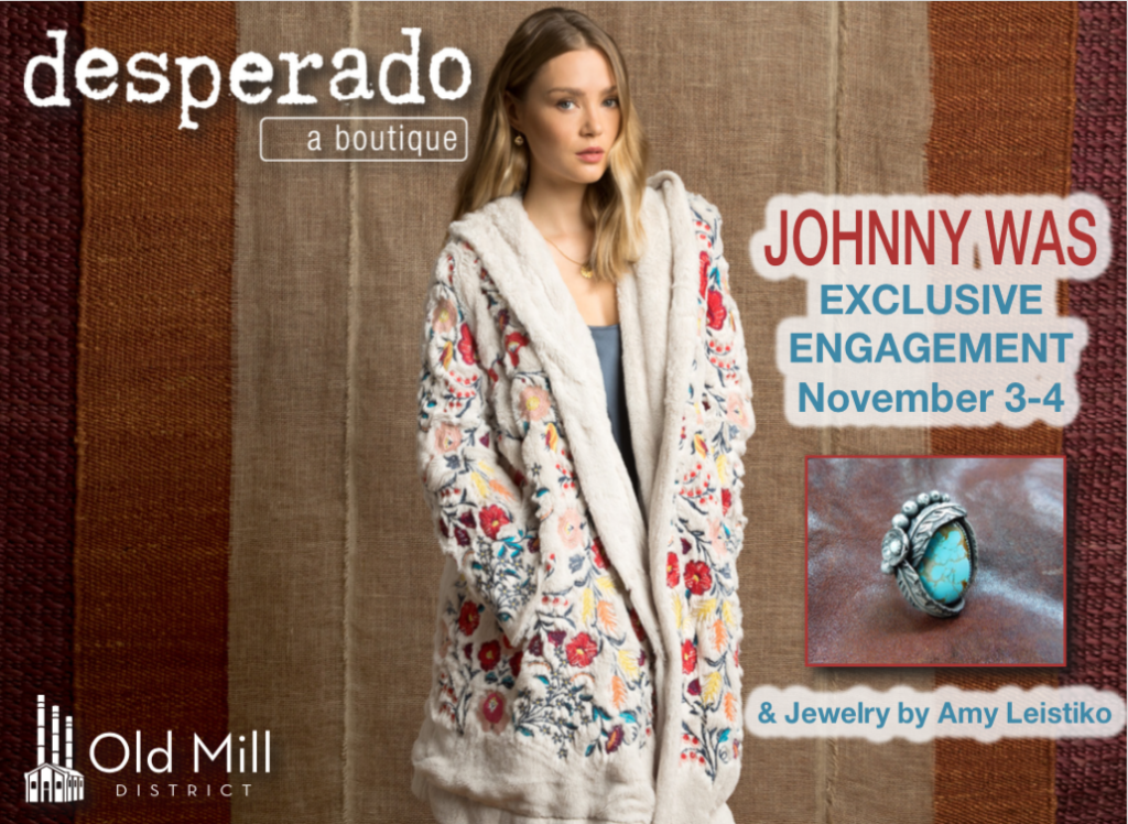 Johnny Was Event Nov. 3-4